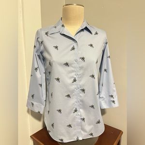 EUC Coldwater Creek bumble bee shirt - size 4P 🐝